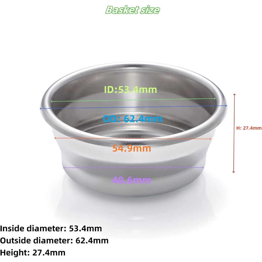 54mm Pressurized Filter Basket - Breville Espresso Bes870 ulasan dan harga