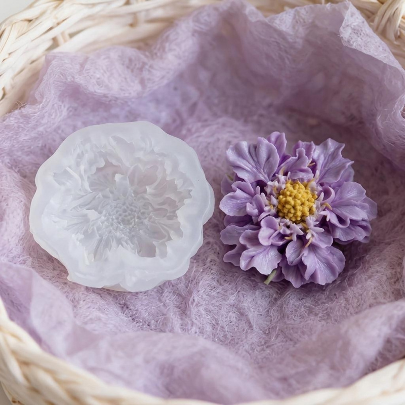 1 Dreamy Blue Potted Flower Si - Potsticker Mold ulasan dan harga